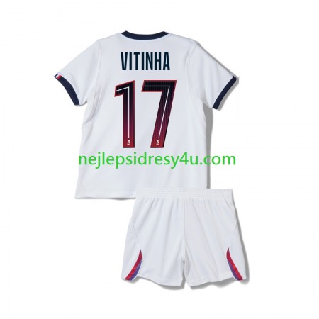 Fotbalový Dres Paris Saint-Germain Vitinha 17 Dětské Venkovní 2026/27
